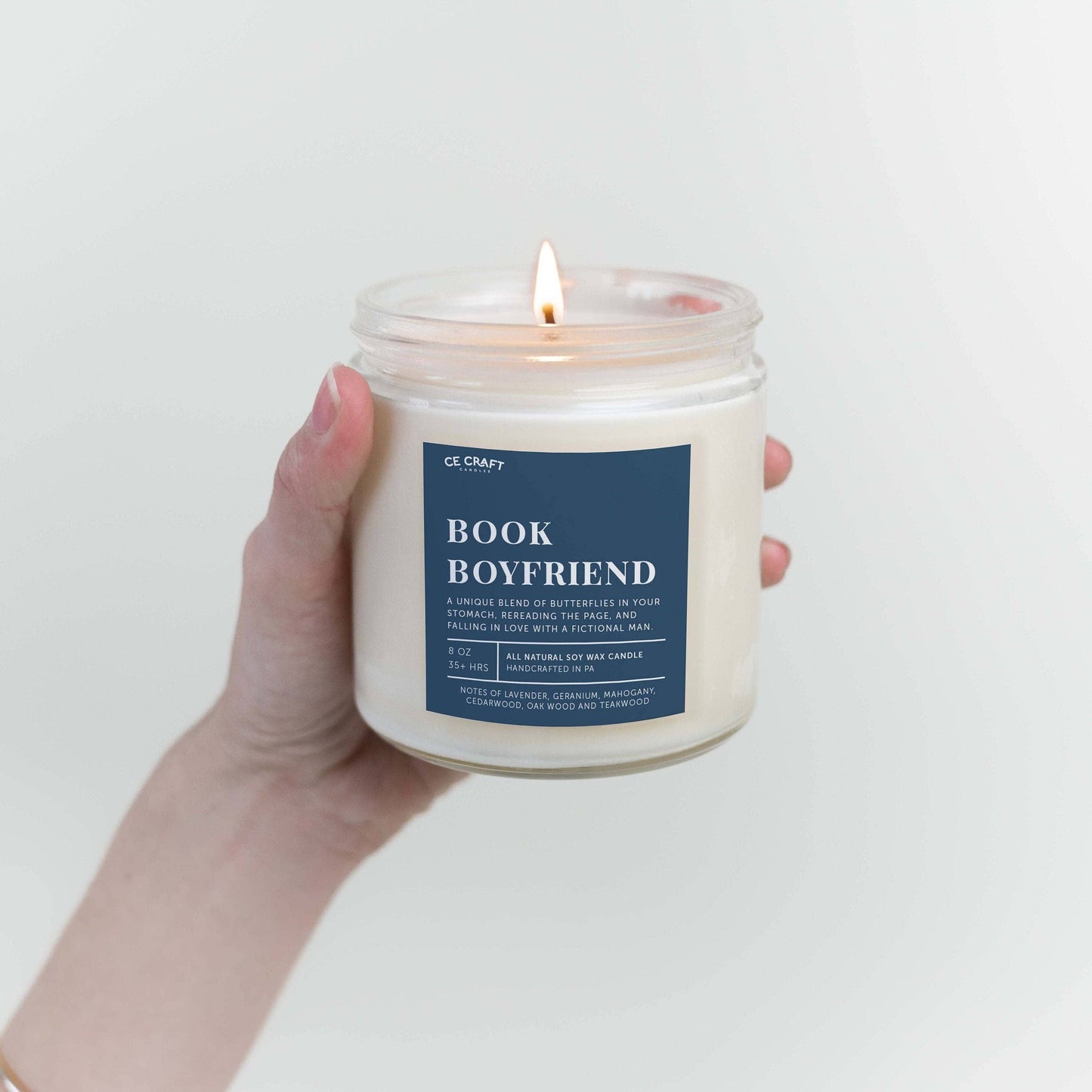 CE Craft Co - Book Boyfriend Candle