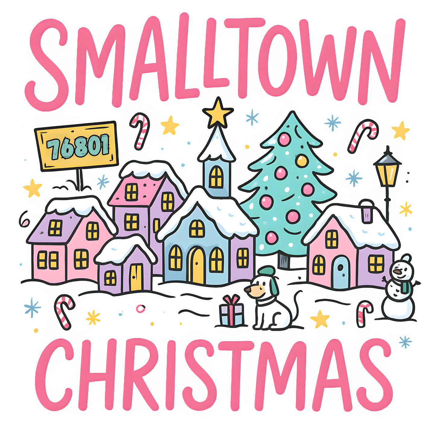 Small Town Xmas LS