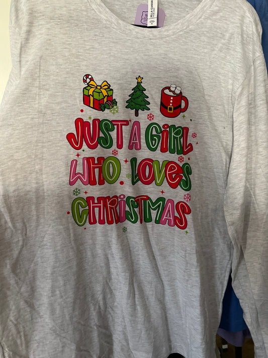 Girl loves Xmas