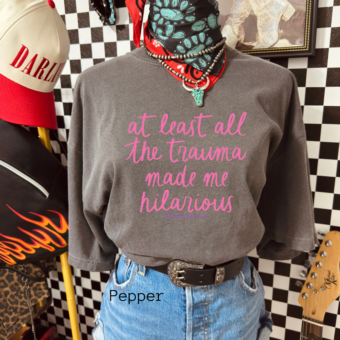 At Least the Trauma Made Me Funny Graphic Tee