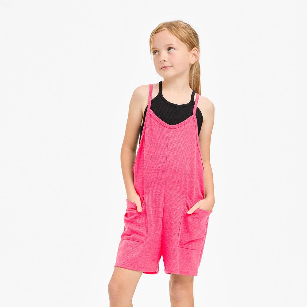 Good Girl - Two Pocket Thermo Overall Romper / Onesie