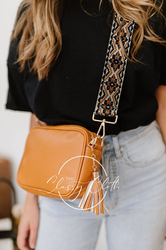 Clara Crossbody Bag - Tan RTS