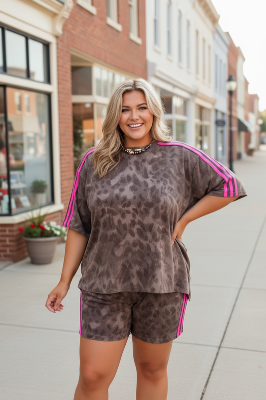 Plus Leopard Set-TPT