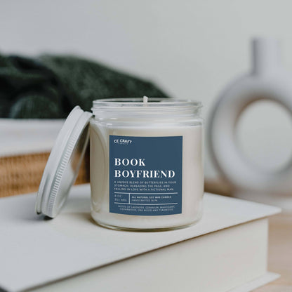 CE Craft Co - Book Boyfriend Candle