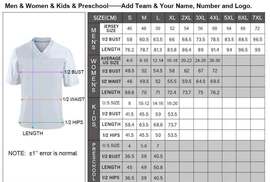 Custom Football Jerseys