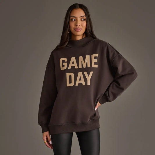 Reversible Game Day Mockneck-TPT