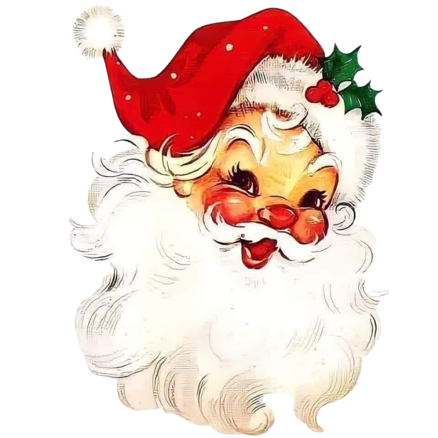 Vintage Santa Tee