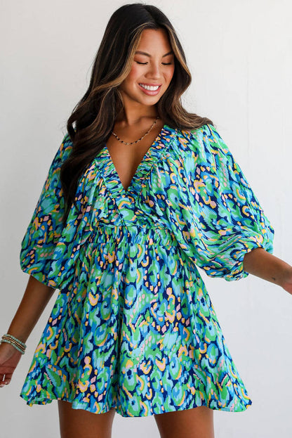 Boho Print Romper-TPT