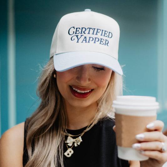 Katydid - Certified Yapper Two-Toned Vintage Hat
