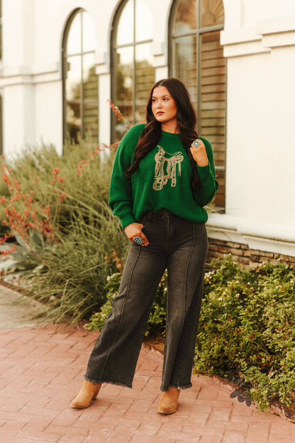 Midnight Wide Leg Jeans-TPT