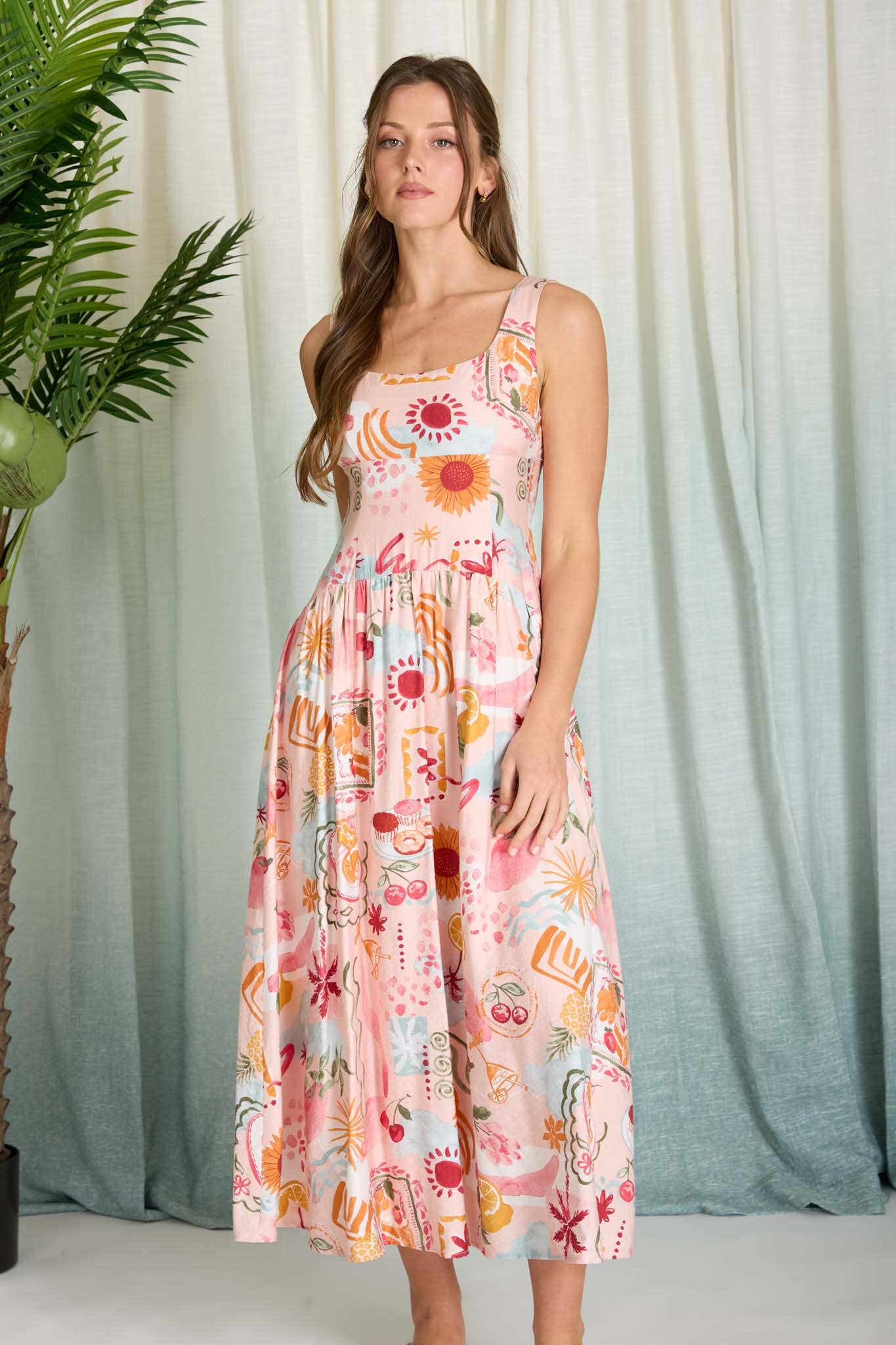 Summer Midi Sundress
