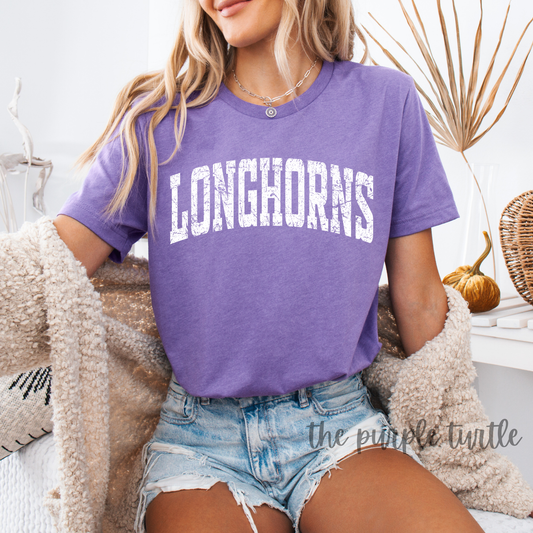 Longhorns Distressed-TPT